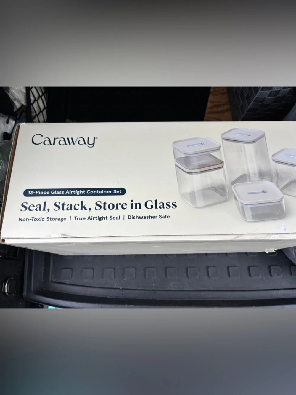 Brand New Caraway Glass Airtight Container Set, 13-Piece Set - Picture 3 of 8